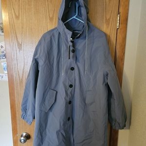 04. Womens 3X Windbreaker water resistant jacket.